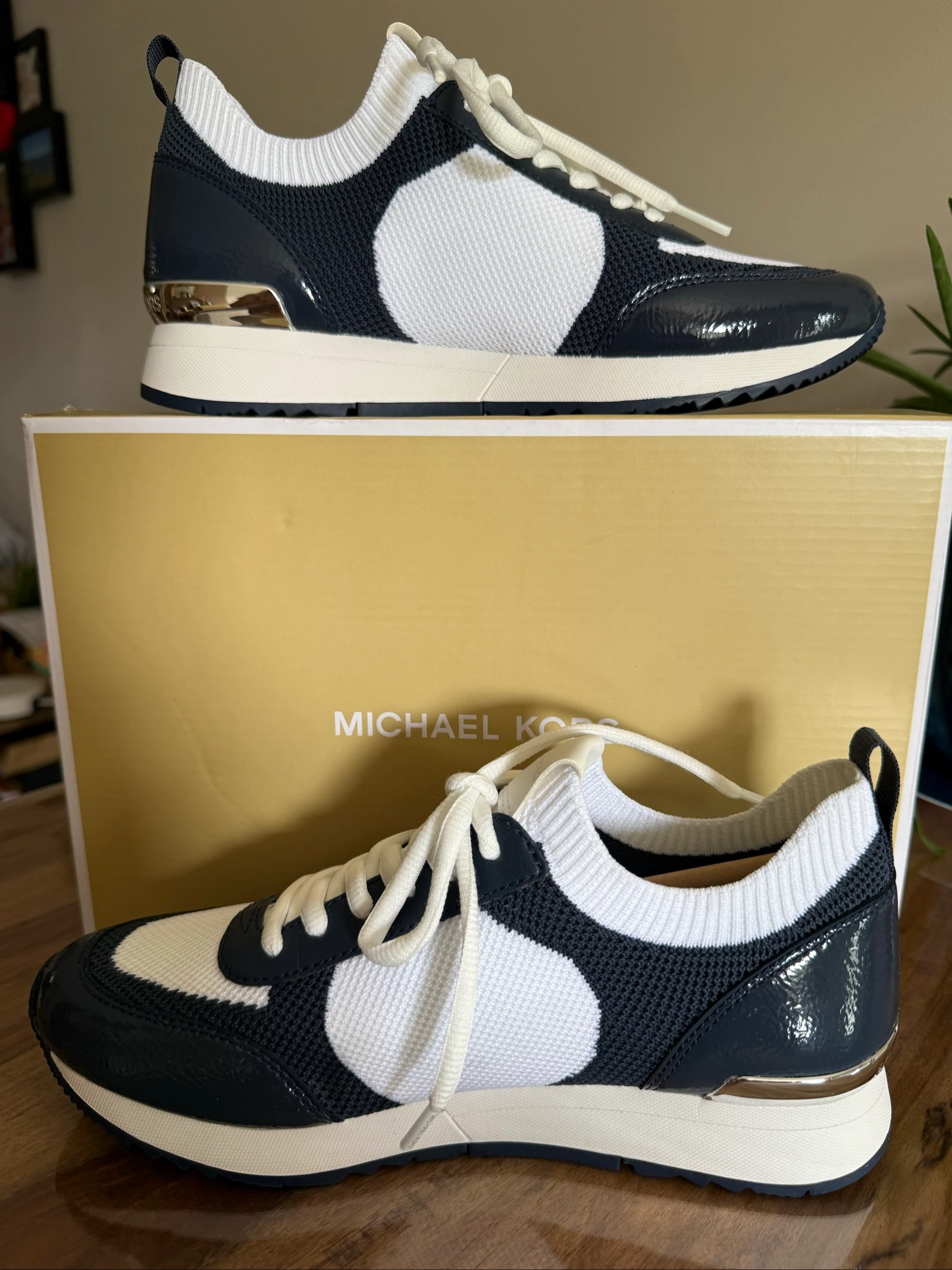 Michael Kors women's sneakers - Jenkins Knit Trainer - new - 38.5 – photo 2